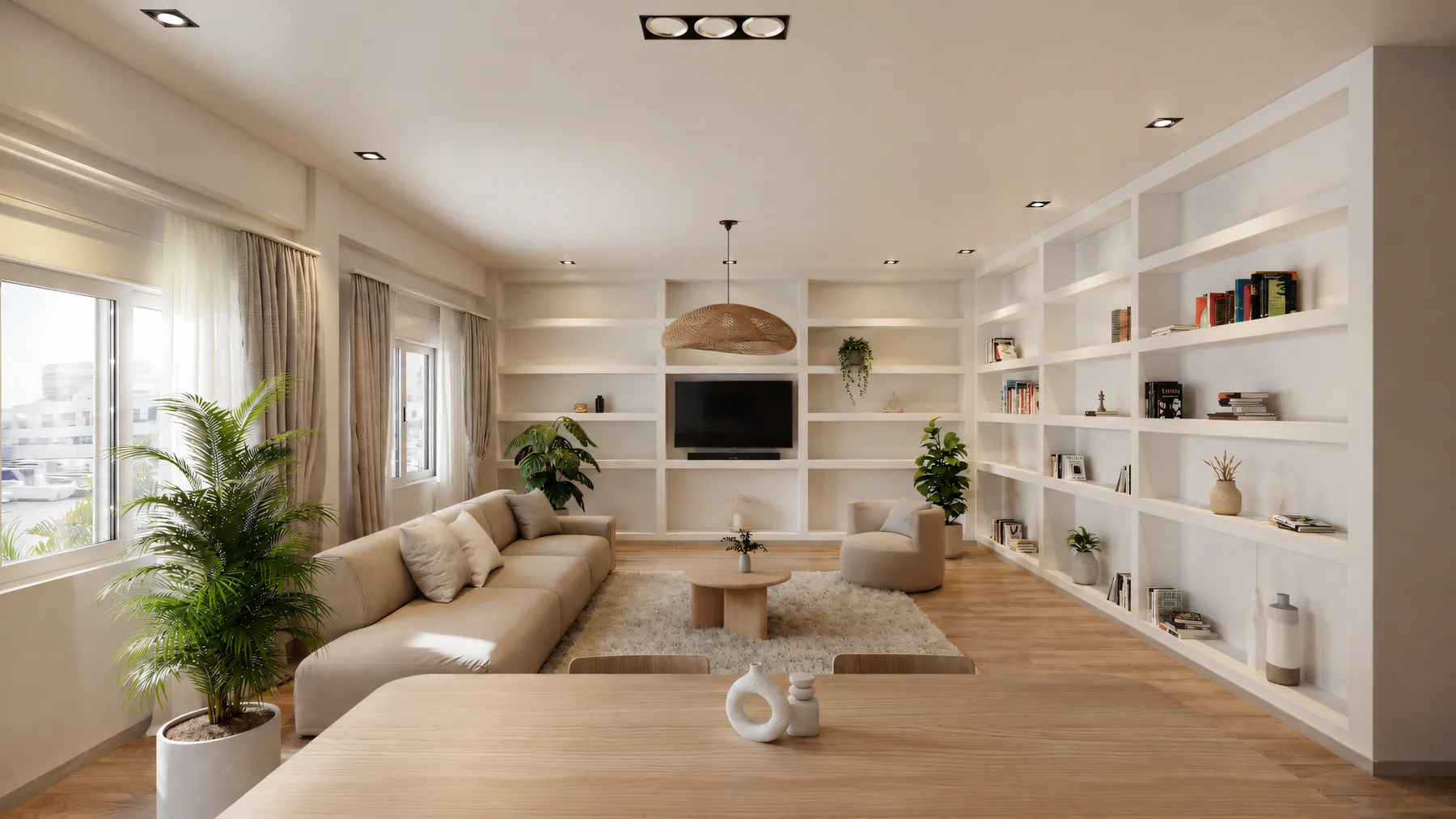 El Perellonet Apartment • Interior Design and Visualization